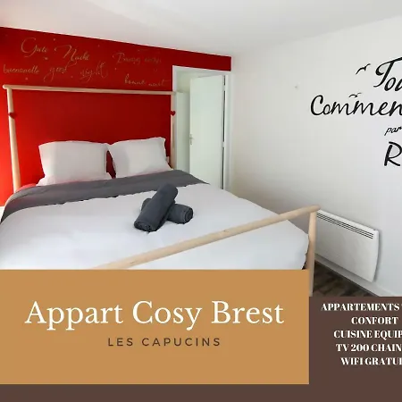 Appart Cosy Brest  Extérieur photo