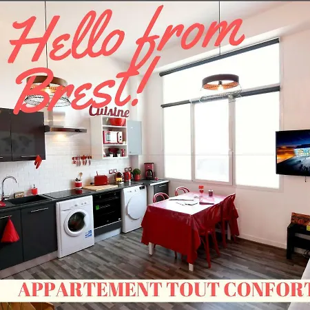 Appart Cosy Brest  Extérieur photo